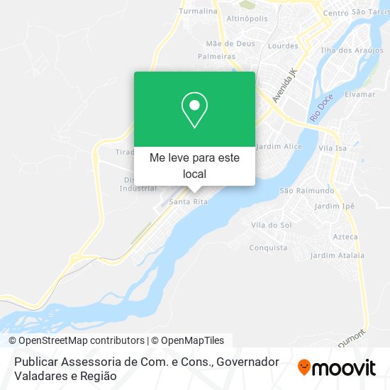 Publicar Assessoria de Com. e Cons. mapa