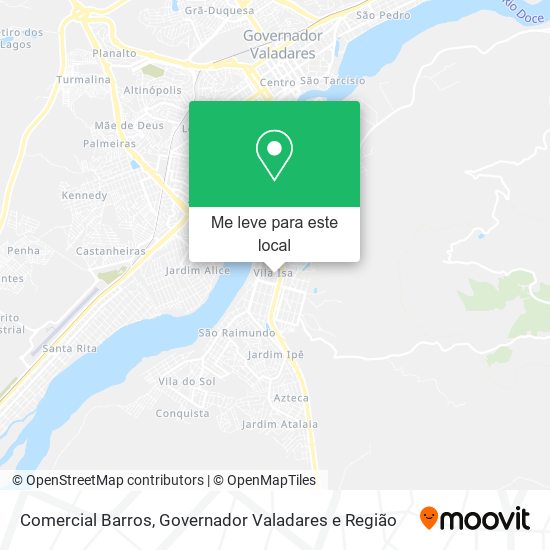 Comercial Barros mapa