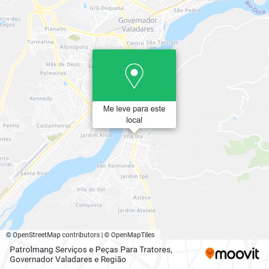 Patrolmang Serviços e Peças Para Tratores mapa