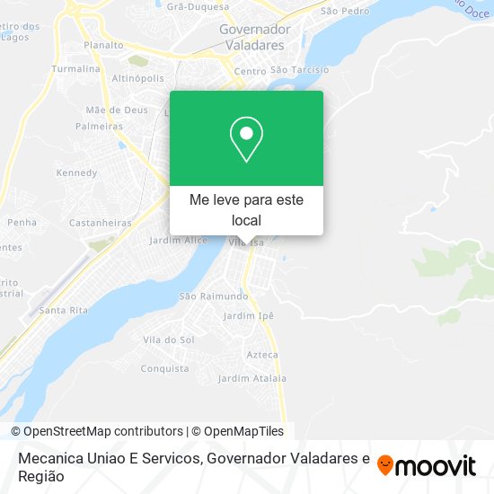 Mecanica Uniao E Servicos mapa