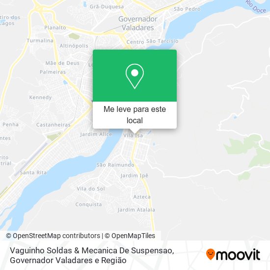 Vaguinho Soldas & Mecanica De Suspensao mapa