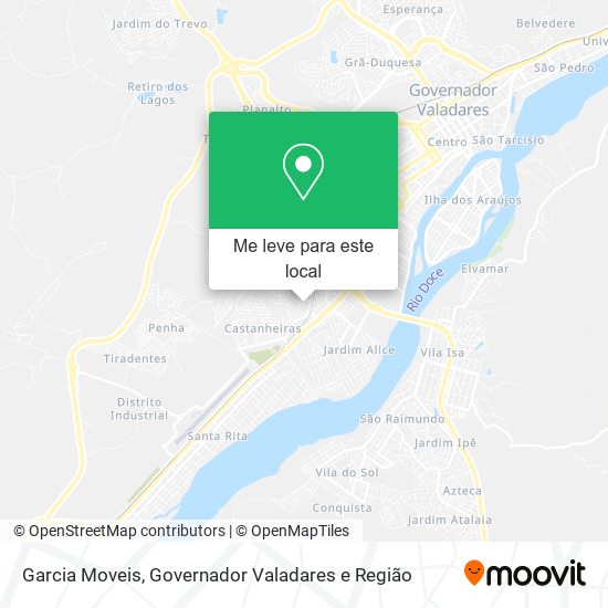 Garcia Moveis mapa