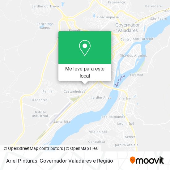 Ariel Pinturas mapa