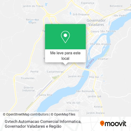 Gvtech Automacao Comercial Informatica mapa