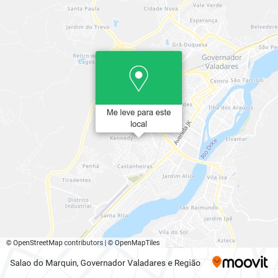 Salao do Marquin mapa