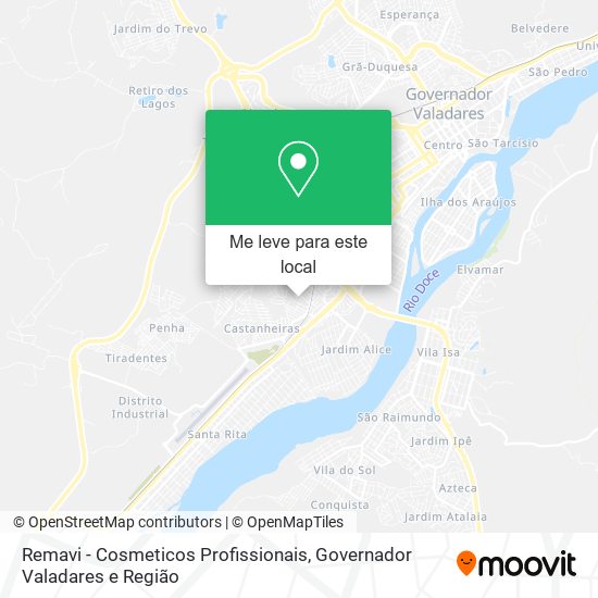 Remavi - Cosmeticos Profissionais mapa