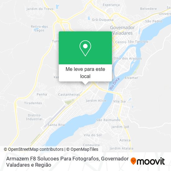 Armazem F8 Solucoes Para Fotografos mapa