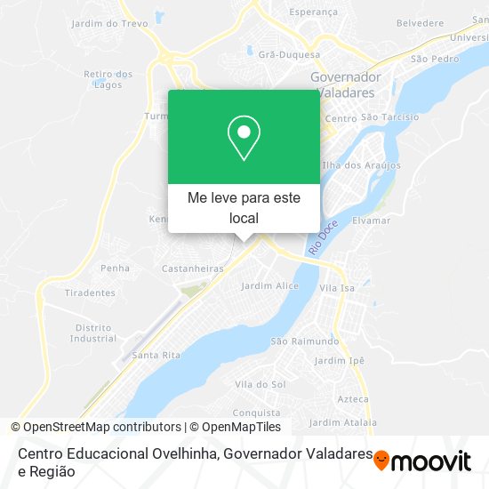 Centro Educacional Ovelhinha mapa