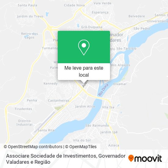 Associare Sociedade de Investimentos mapa