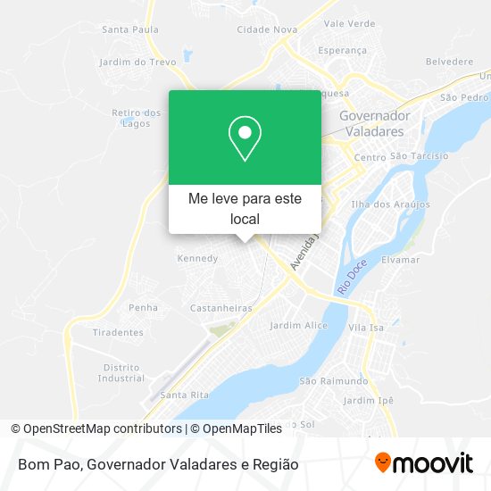 Bom Pao mapa