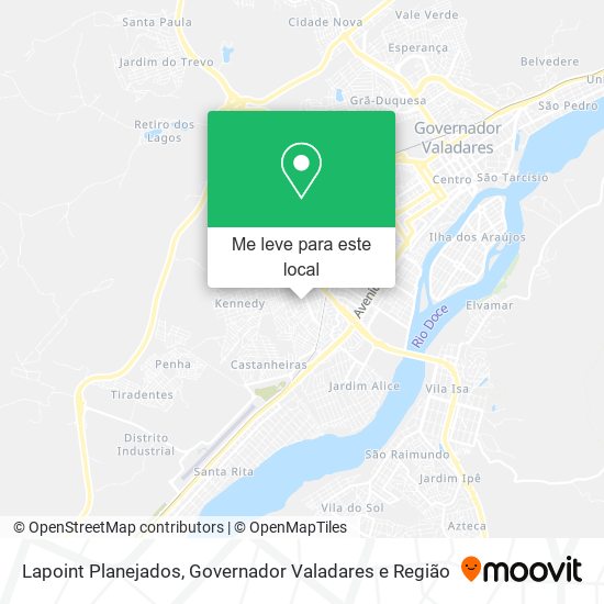 Lapoint Planejados mapa