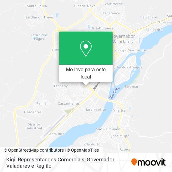 Kigil Representacoes Comerciais mapa