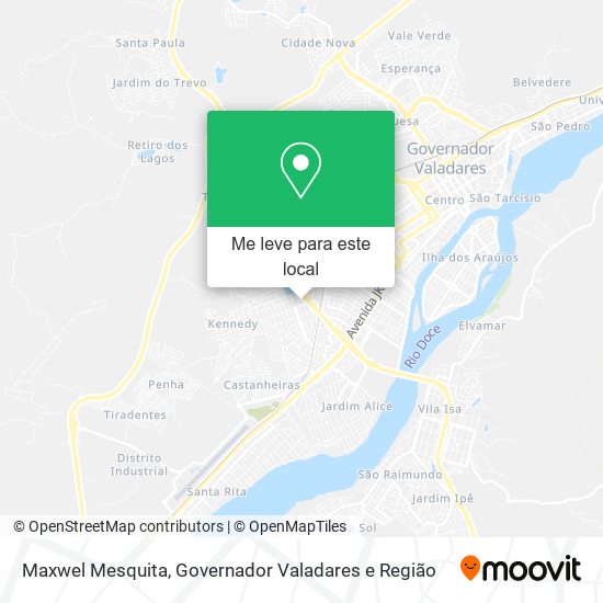 Maxwel Mesquita mapa