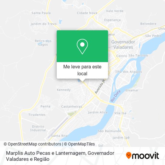 Marplis Auto Pecas e Lanternagem mapa