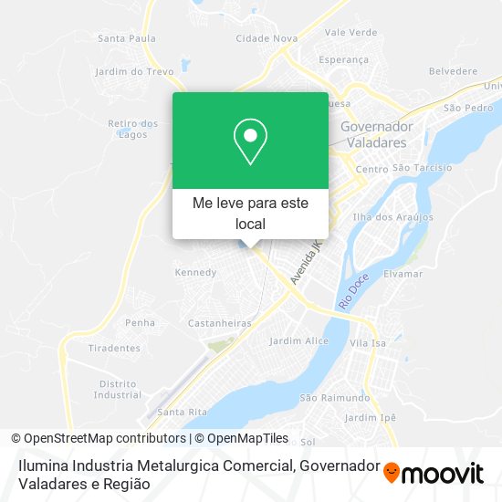 Ilumina Industria Metalurgica Comercial mapa
