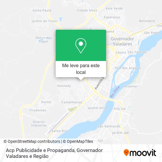 Acp Publicidade e Propaganda mapa