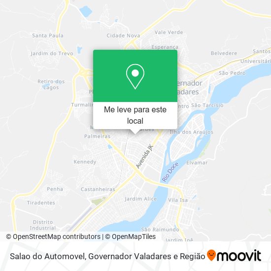 Salao do Automovel mapa