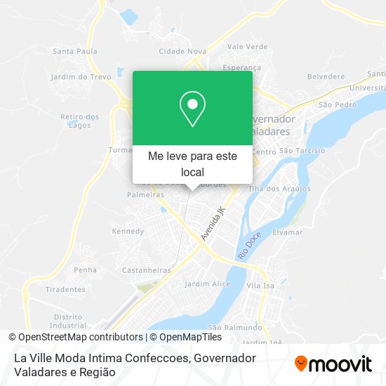 La Ville Moda Intima Confeccoes mapa