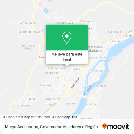 Marys Acessorios mapa