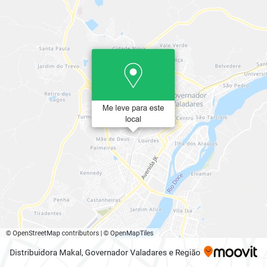 Distribuidora Makal mapa