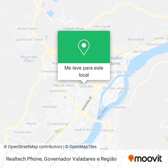 Realtech Phone mapa