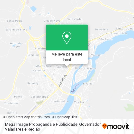 Mega Image Propaganda e Publicidade mapa