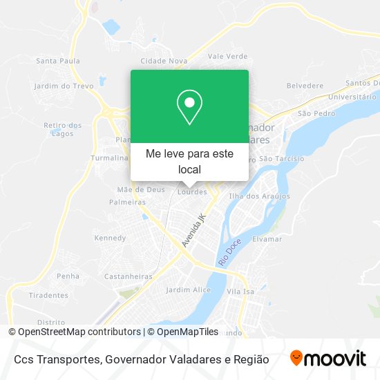 Ccs Transportes mapa