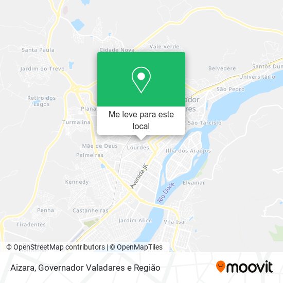 Aizara mapa
