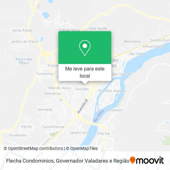 Flecha Condominios mapa