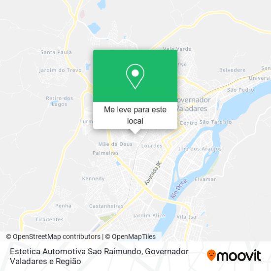 Estetica Automotiva Sao Raimundo mapa
