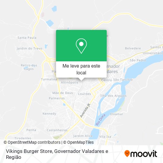 Vikings Burger Store mapa
