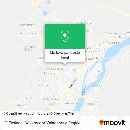 G Ensinos mapa
