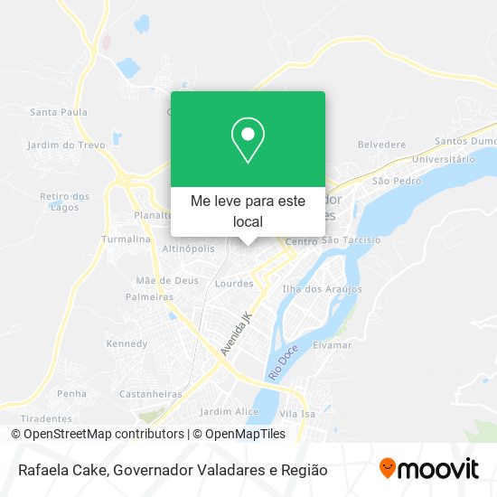 Rafaela Cake mapa