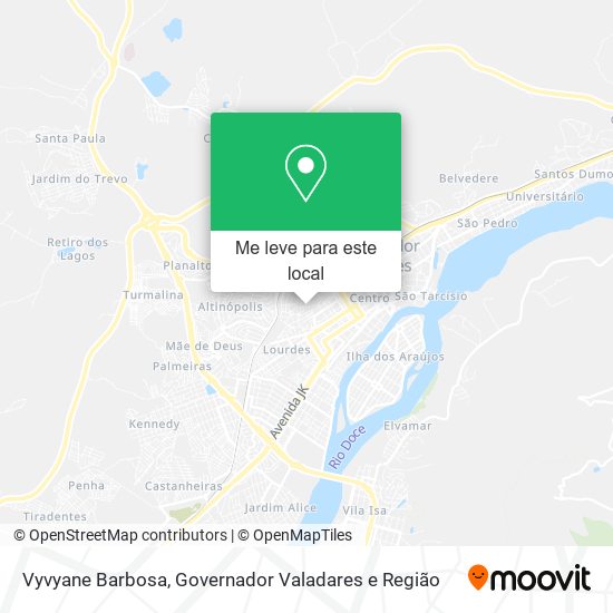 Vyvyane Barbosa mapa