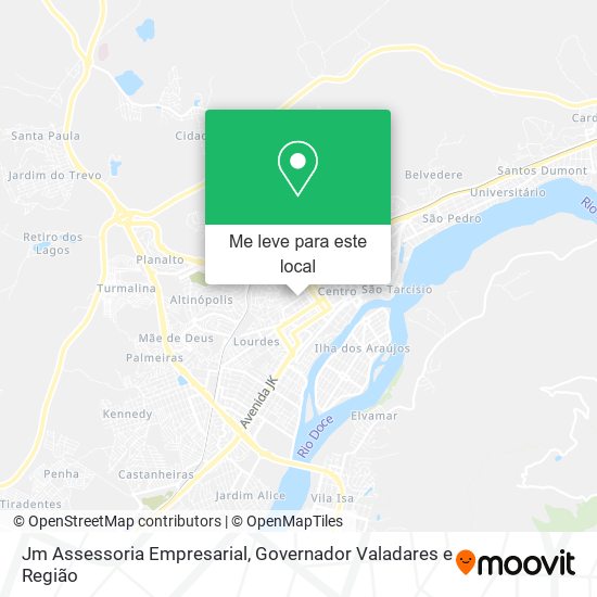 Jm Assessoria Empresarial mapa