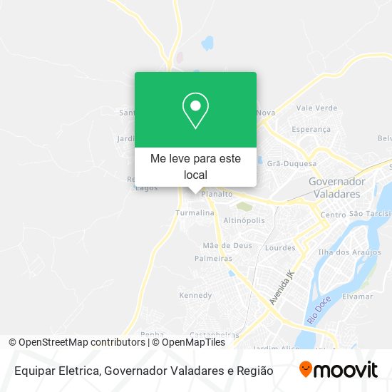 Equipar Eletrica mapa