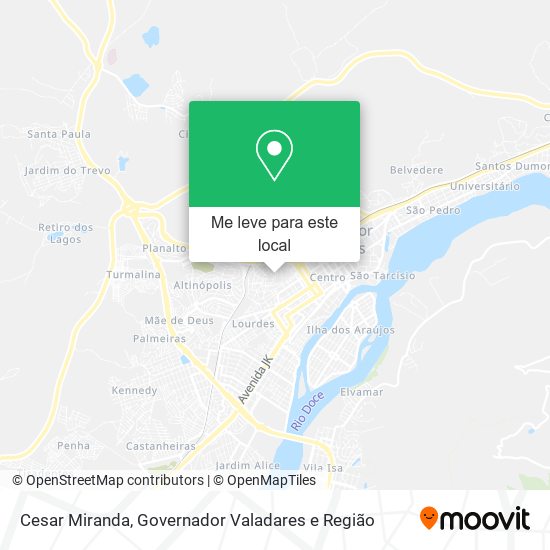 Cesar Miranda mapa