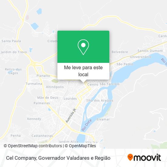 Cel Company mapa