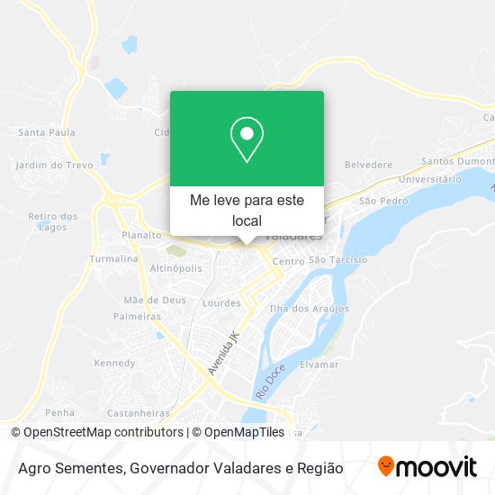 Agro Sementes mapa