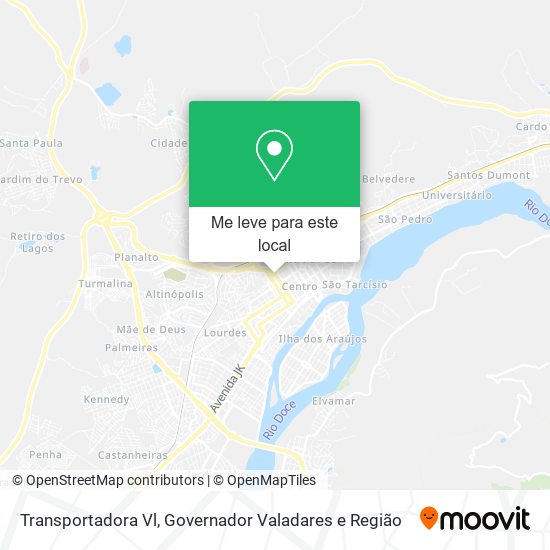 Transportadora Vl mapa
