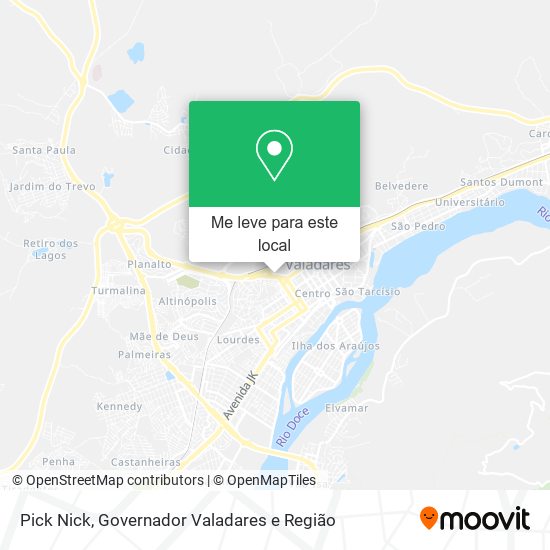 Pick Nick mapa