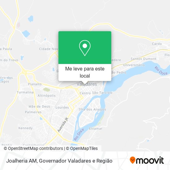 Joalheria AM mapa