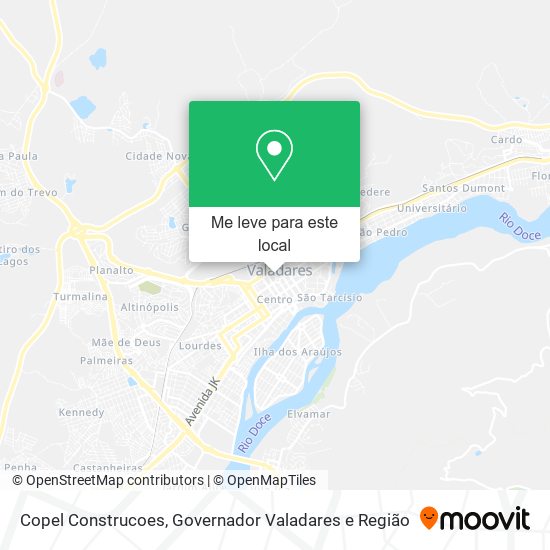 Copel Construcoes mapa