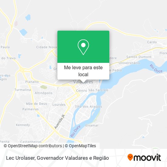 Lec Urolaser mapa
