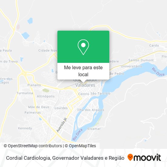 Cordial Cardiologia mapa