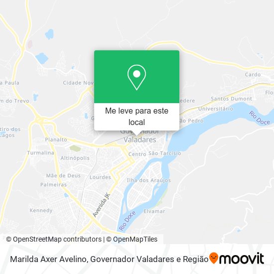 Marilda Axer Avelino mapa