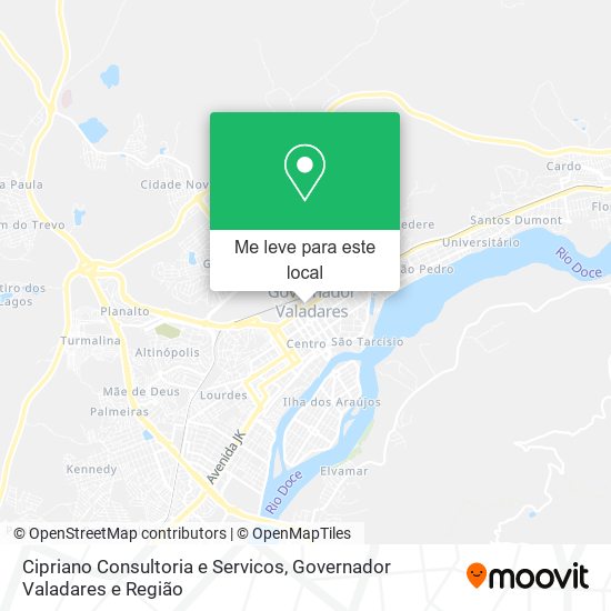 Cipriano Consultoria e Servicos mapa