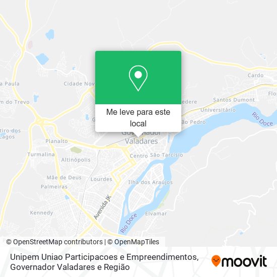 Unipem Uniao Participacoes e Empreendimentos mapa