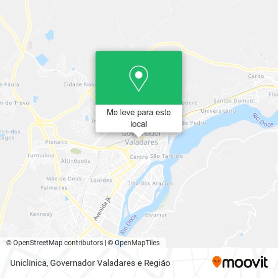 Uniclínica mapa