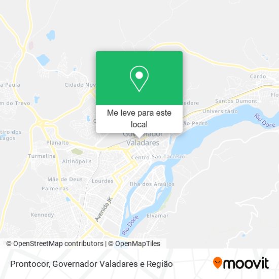 Prontocor mapa